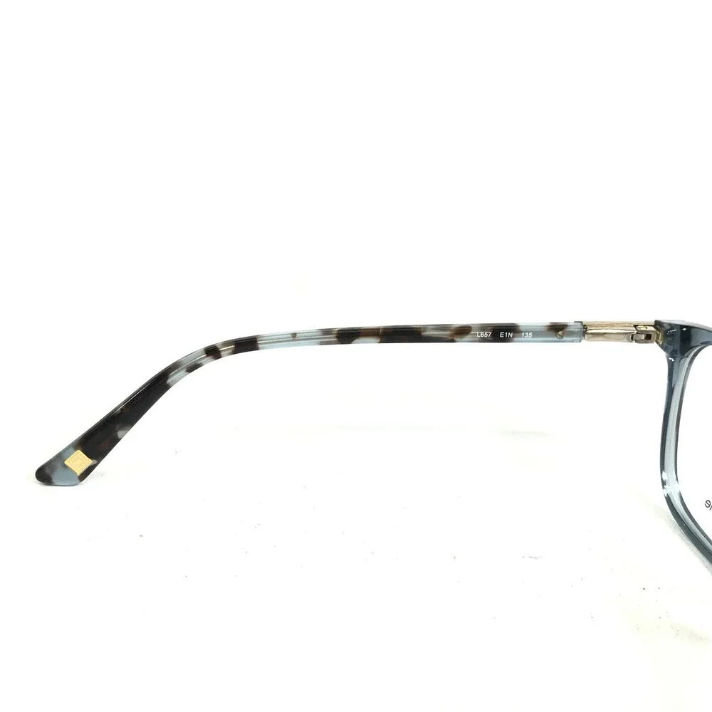 Liz Claiborne Eyeglasses Frames L657 E1N Clear Blue Brown Tortoise 52-16-135